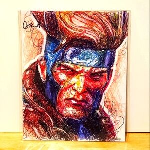 *3 for $30* X-Men Gambit - Signed  & Numbered 8x10 Art Print - BAM Box